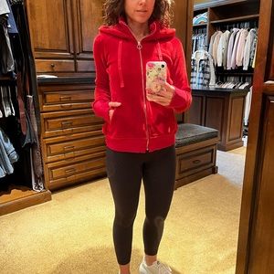 Athleta barely worn soft zip up hoodie